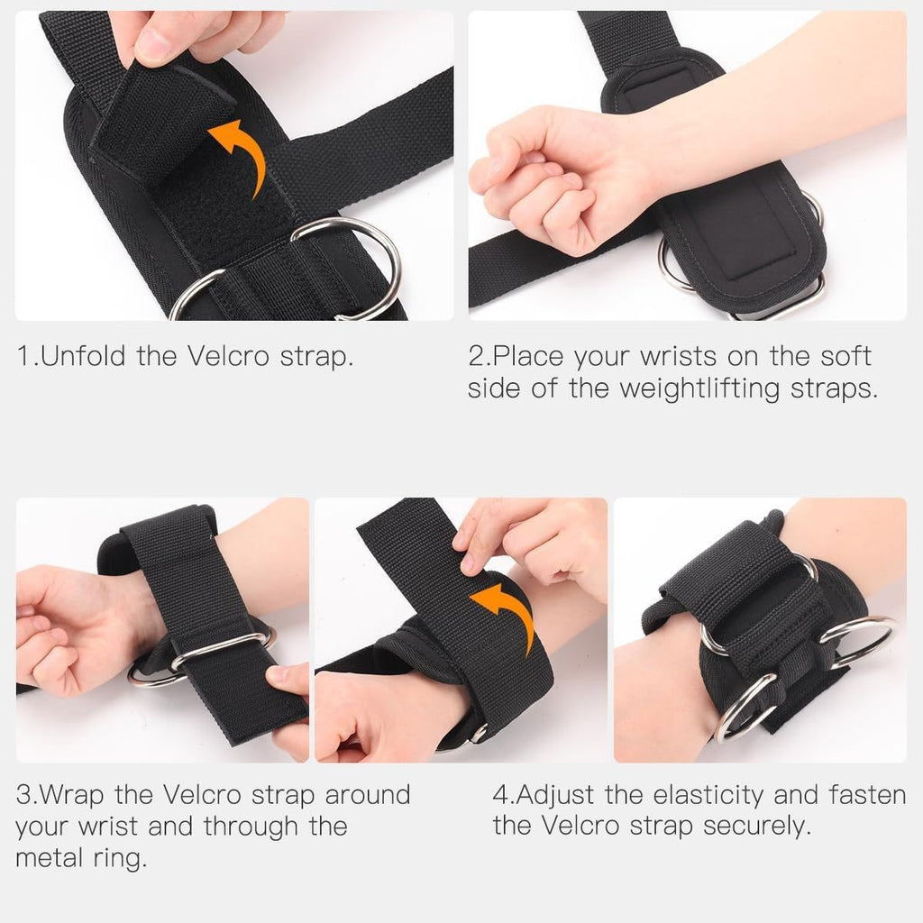 UNBOUND powerlifting D ring straps