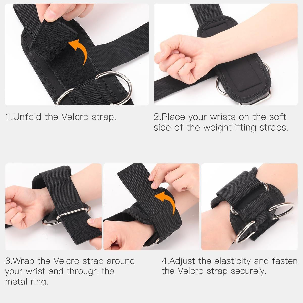 UNBOUND powerlifting D ring straps